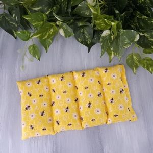 Microwavable Heating Pad Bumble Bees and Daisies Heat Pack